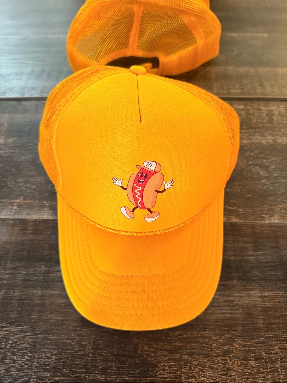 Hot Dog Trucker Hat